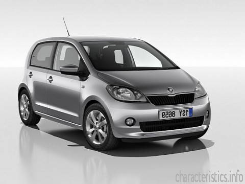 SKODA Поколение
 Citigo hatchback 5d 1.0 (75hp) MT Технически характеристики
