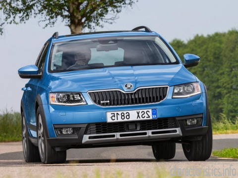 SKODA Generación
 octavia iii scout 2.0d (184hp) 4WD Características técnicas
