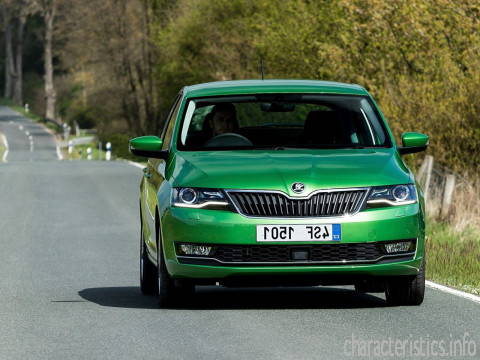 SKODA Поколение
 Rapid Restyling 1.6 (110hp) Технические характеристики
