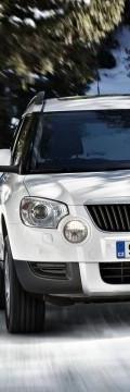 SKODA Modèle
  Yeti  Spécifications techniques
